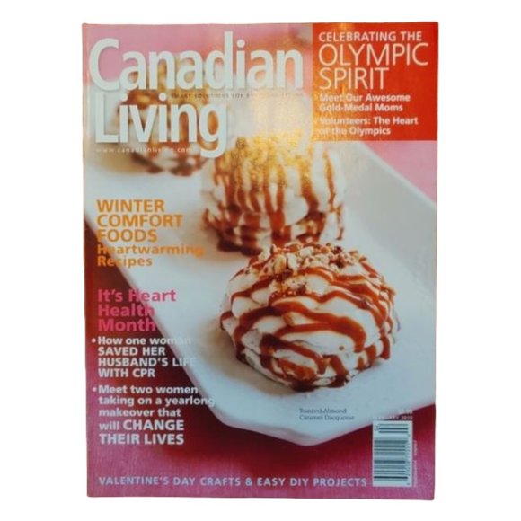 $5 ADD-ON ✨ Canadian Living Magazine - February 2010 - Picture 1 of 4